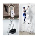 Bullet Folding Aluminium Multipurpose Ladder Workshelf Platform