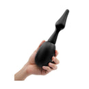 Aquaclean Silicone 1 Way Valve Douche Set With Butt Plug Nozzle 150 Ml