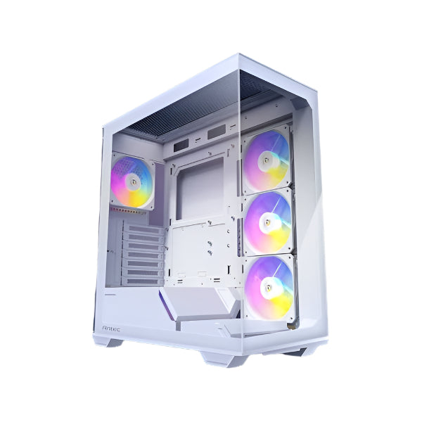 Antec C3 Argb White Atx 270 Degrees View Argb Pwm Fans Control