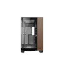 Antec C8 Curve Wood Eatx Atx Seamless View Front Side Black Case