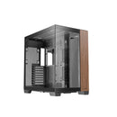 Antec C8 Wood Atx Seamless Edge View 4Mm Tempered Glass Black Case