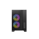 Antec Flux M Micro Atx Itx Tg Side 5 Slots Compact Microatx Case