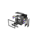 Antec Flux Rear Micro Atx Itx Tg Side 7 Slots Mid Tower Case
