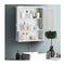 Multi Purpose Wall Cabinet Storage With 2 Door For Bathroom