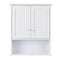 Multi Purpose Wall Cabinet Storage With 2 Door For Bathroom