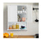 Multi Purpose Wall Cabinet Storage With 2 Door For Bathroom