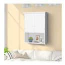 Multi Purpose Wall Cabinet Storage With 2 Door For Bathroom