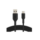Belkin Boostcharge Braided Usb C To Usb A Cable 2M Black