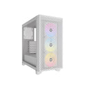 Corsair 3000D Rgb Airflow Mid Tower Pc Case White Atx 360 Gpu Gen 1