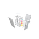 Corsair 3200D Rs Argb Midtower Pc Case White Matx Itx Tg Panel Argb