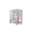Corsair 3500X Lxr Rgb Icue Link Midtower Pc Case White Eatx