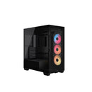 Corsair 3500X Rsr Argb Midtower Pc Case Black Tempered Glass