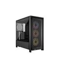 Corsair Frame 4000D Rs Argb Modular Midtower Pc Case Black Atx