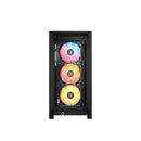 Corsair Frame 4000D Rs Argb Modular Midtower Pc Case Black Atx