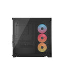 Corsair Frame 4500X Lxr Rgb Panoramic Glass Midtower Pc Case Black