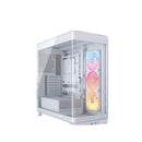 Corsair Frame 4500X Lxr Rgb Link Panoramic Glass Midtower Pc Case Wh
