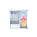 Corsair Frame 4500X Rsr Argb Panoramic Glass Midtower Pc Case White