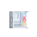 Corsair Frame 4500X Rsr Argb Panoramic Glass Midtower Pc Case White