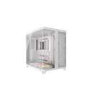 Corsair Air 5400 Rsr Argb Midtower Atx Case White Triple Chamber 360Mm