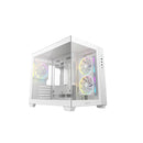 Deepcool Cg330 3F Wh Matx Support Btf Back Plug Motherboard Cpu Case