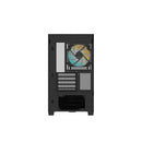 Gigabyte C201 Panoramic Mid Tower Mini Itx M Atx Black Cpu Case