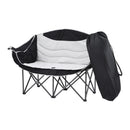 Camping Chair Double Folding Moon Chair Portable Seat 240KG