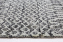 Ember Arc Grey Tribal Rug
