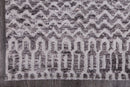 Ember Arc Grey Tribal Rug
