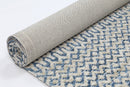Evergreen Arc Navy Tribal Rug