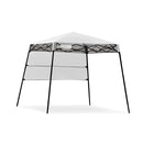 Slant Leg Pop Up Canopy With Backpack For Camping
