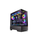 Okinos Aqua 6 Infinity Mid Tower Atx Case Tempered Glass Usb C 10Gbps