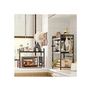 2 Tier Microwave Oven Rack With Adjustable Metal Kitchen Shelf Stand