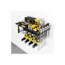 Power Tool Rack Organiser Wall Mount With Drill Holder Wrench Hooks
