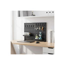 2 Pack Desk Pegboard Organiser Kit With Hooks