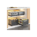 2 Pack Pullout Cabinet Kitchen Organiser Drawers