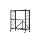 Foldable Storage Shelf With Wheels