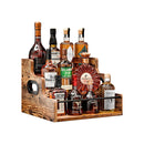 3 Tier Liquor Bottle Display Shelf Rack Bar Organiser For Wine