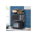 3 Tier Microwave Oven Rack With Adjustable Metal Kitchen Shelf Stand