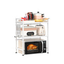 3 Tier Microwave Oven Rack Adjustable Metal Kitchen Shelf Stand