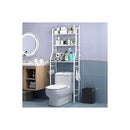 3 Tier Over The Toilet Storage Rack With Hooks And Paper Holder