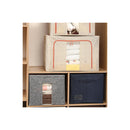 3 Pack Large Clothes Storage Bins With Lids 66L
