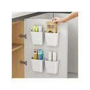 4 Pack Self Adhesive Wall Storage Box