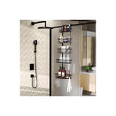 4 Tier Adjustable Baskets Over Door Pantry Organiser