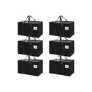 6 Pack Large Moving Storage Bags 95 Liters