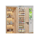 6 Tier Over The Door Organiser Heavy Duty Metal Pantry Rack