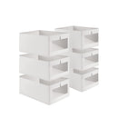 6 Pack Closet Storage Bins With Clear Window