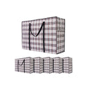 6 Pack Large Moving Storage Bags With Zipper And Handles