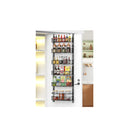 6 Tier Adjustable Baskets Over Door Pantry Organiser