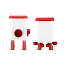 Automatic Chicken Feeder Waterer Set