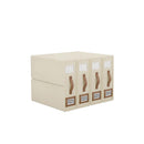 Bed Sheet Organiser Set Of 4 With Handle And Window For Covers